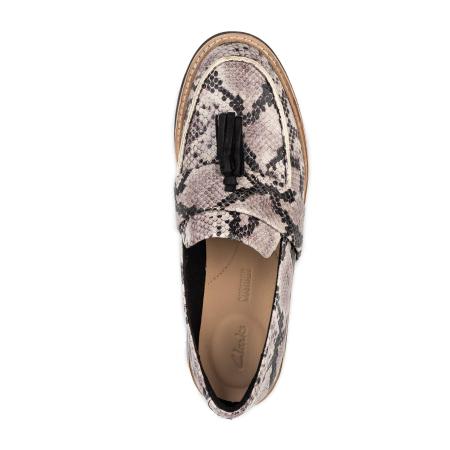 Женские лоферы Clarks Trace Tassel 26150385, серые