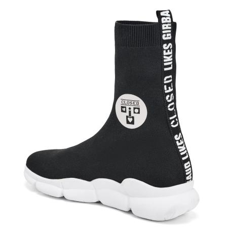 Женские высокие кроссовки Closed sneaker CLOSED X GIRBAUD C99462-8SF-22, черные