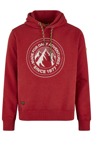 Мужское худи Camel Active top 409441-8W40, красное