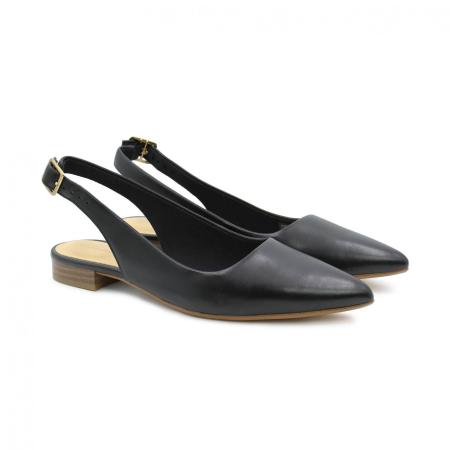 Женские туфли с закрытым мыском/открытой пяткой Clarks Laina15 Sling 26148860, черные