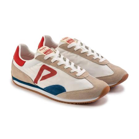 Мужские кроссовки Pepe Jeans London TAHITI RETRO MAN PMS30513, белые Мужские кроссовки Pepe Jeans London TAHITI RETRO MAN PMS30513, белые