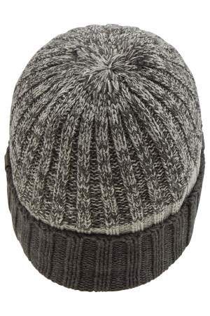 Мужская шапка Camel Active Knitted Beanie 406530-8M53, черная