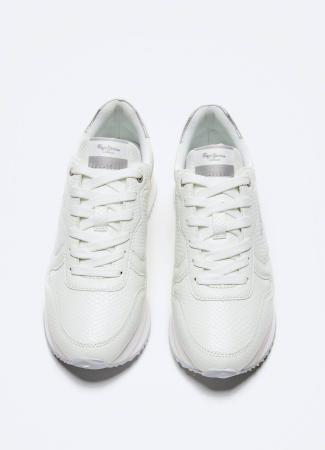 Женщины кроссовки Pepe Jeans London RUSPER BELL PLS31188, белые