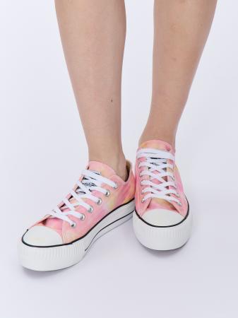 Женские кеды British Knights KAYA LOW B51-3723-01, розовые