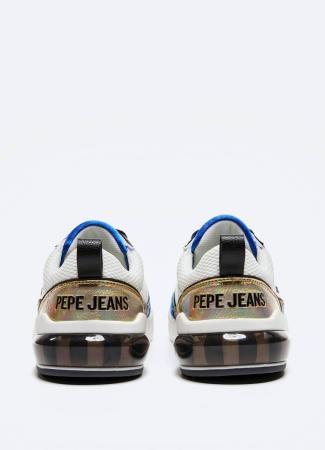 Женщины кроссовки Pepe Jeans London MARBLE URBAN PLS31187, белые