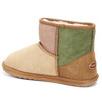 Wallaby Mini Patchwork K13105 - Детские угги EMU Australia, бежевые