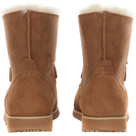 Женские полусапоги из овчины (угги) EMU Australia Illawong W11657, коричневые
