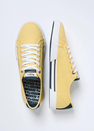 Мужские кеды Pepe Jeans London BRADY MEN BASIC PMS30816, желтые