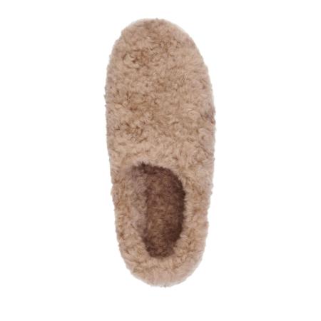 Женские тапочки EMU Australia Joy Teddy W12583, бежевые Женские тапочки EMU Australia Joy Teddy W12583, бежевые
