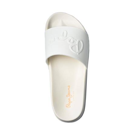 Женские сланцы Pepe Jeans London FLAP PLS70049, белые