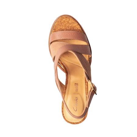 Женские босоножки Clarks Ellis Tilda 26139318, бежевые