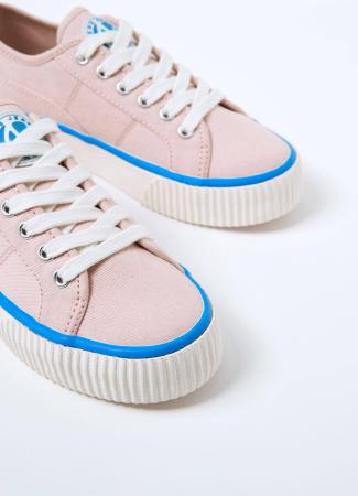 Детские кеды Pepe Jeans London OTTIS PLATFORM GIRL PGS30542, розовые