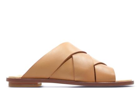 Женские сланцы Clarks Willow Art 26139436, песочные