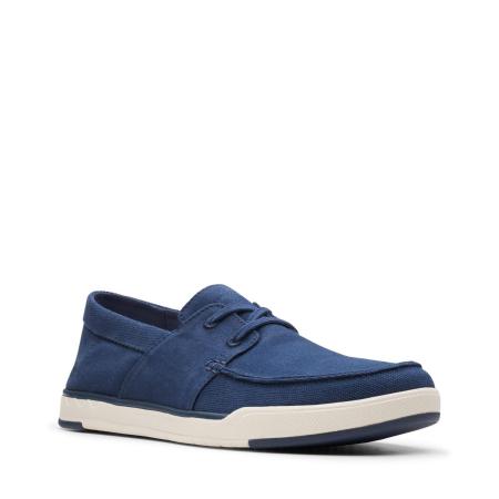 Мужские топсайдеры Clarks Step Isle Base 26148967, синие