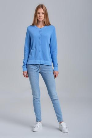 COTTON PIQUE CARDIGAN 4800505