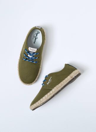 Детские кеды Pepe Jeans London TOURIST CAMPING BOYS s_PBS10094, зеленые