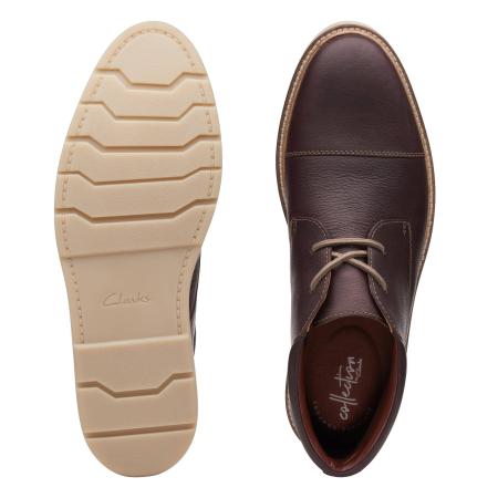 Мужские ботинки Clarks Grandin Top 26146390, коричневые