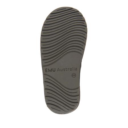 Детские сапоги из овчины (угги) EMU Australia Wallaby Lo Teens T10102, серые