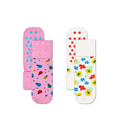 2-Pack Kids Ladybug Anti Slip KLAB19