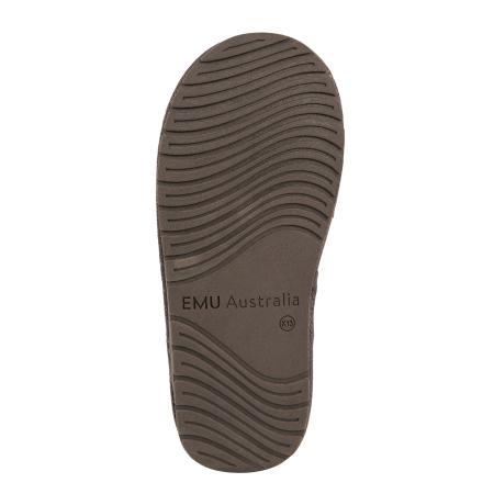 Детские полусапоги из овчины (угги) EMU Australia Wallaby Mini K10103, серые