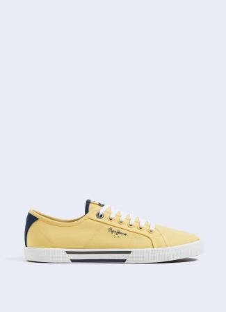Мужские кеды Pepe Jeans London BRADY MEN BASIC PMS30816, желтые