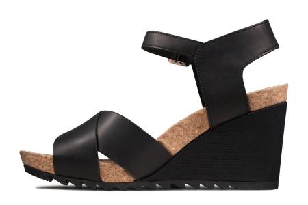 Женские босоножки Clarks Flex Sun 26150433, черные