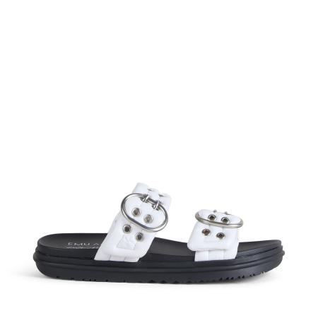 Женские пантолеты EMU Australia Summer Fashion Bondi Buckle 2.0 W13306, белые