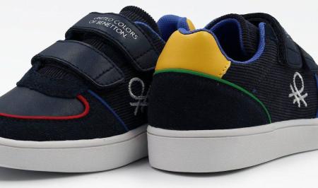 Детские кеды United Colors of Benetton Cupsole BTK124006, синие