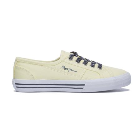 Детские кеды Pepe Jeans London BAKER BASIC GIRLS PGS30335, желтые Детские кеды Pepe Jeans London BAKER BASIC GIRLS PGS30335, желтые