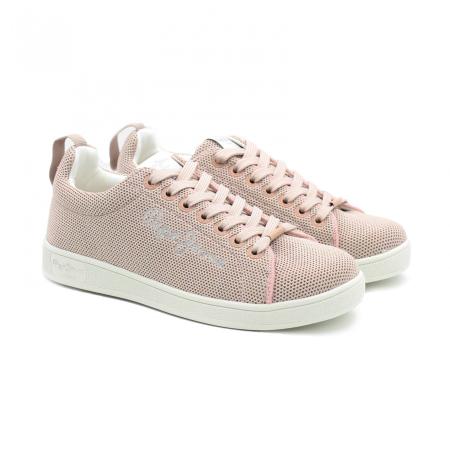 Женские кеды Pepe Jeans London BROMPTON WOVEN PLS31135, розовые