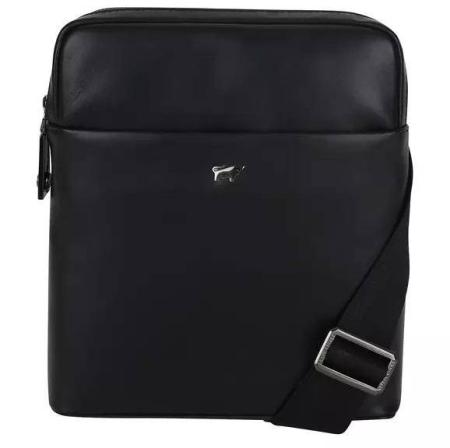 Мужская сумка кросс-боди Braun Buffel LIVORNO Zip Shoulder Bag M 67156, черная Мужская сумка кросс-боди Braun Buffel LIVORNO Zip Shoulder Bag M 67156, черная