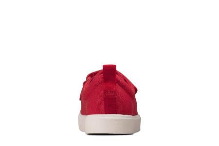Детские кеды Clarks City Bright T 26149092, красные