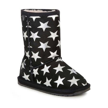 Детские угги EMU Australia Starry Night K11119, черные