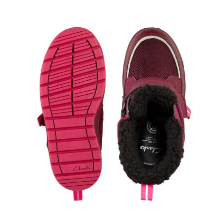 Детские сапоги Clarks Jumper Jump K 26153581, фуксия