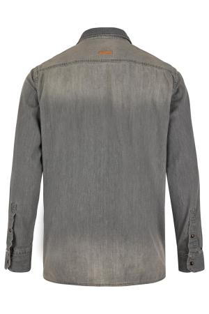 Мужская рубашка Camel Active Longsleeve Shirt 409130-8S20, серое