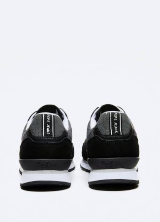 Мужские кроссовки Pepe Jeans London CROSS 4 SAILOR PMS30702, черные