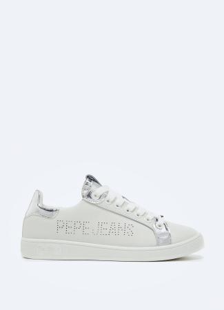 Женские кеды Pepe Jeans London BROMPTON TOUCH PLS31134, белые Женские кеды Pepe Jeans London BROMPTON TOUCH PLS31134, белые
