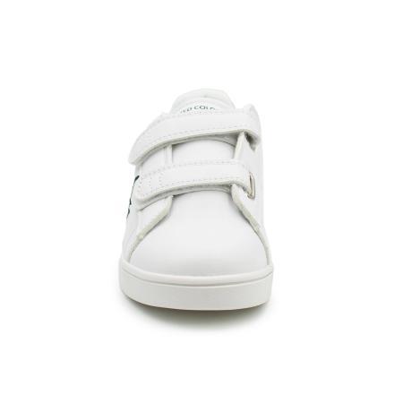 Детские кеды United Colors of Benetton LABEL LTX VELCRO BTK214011, белые