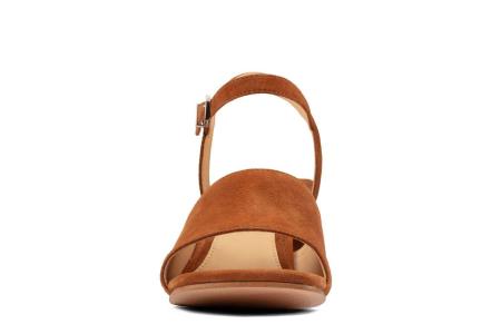 Женские босоножки Clarks Sheer65 Block 26159696, коричневые
