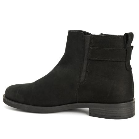 Женские полусапоги Clarks Memi Lo 26162170, черные Женские полусапоги Clarks Memi Lo 26162170, черные