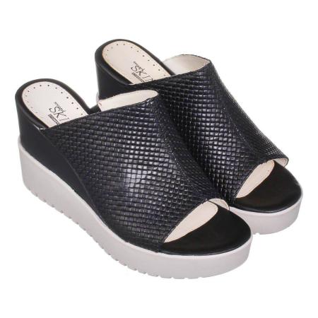 Женские сабо Stonefly ELY 4 CALF INTRECCIATO 211500, черные