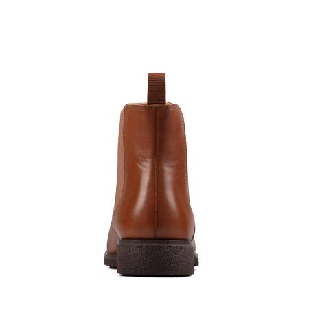 Женские челси Clarks Griffin Plaza 26151143, коричневые