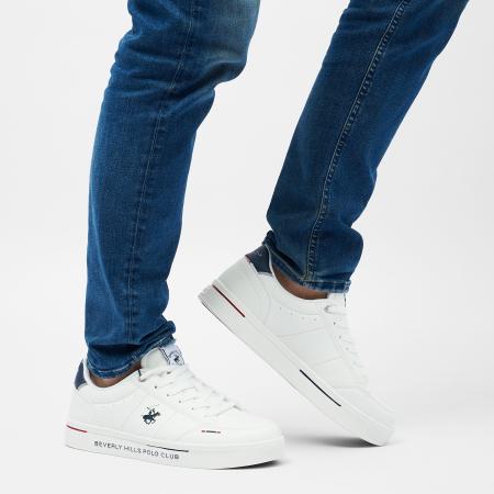 Мужские кеды Beverly Hills Polo Club DANIEL ORTEGA LTX BHM514105, белые