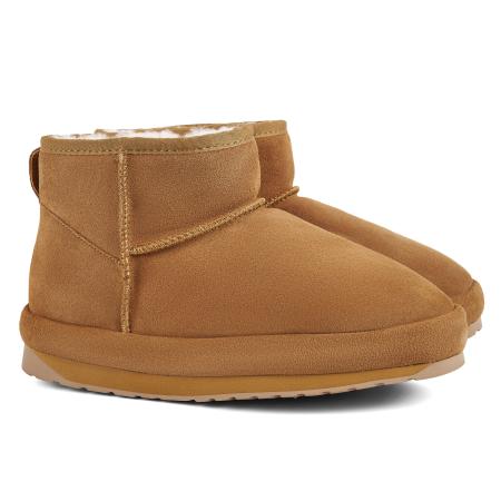 Женские полусапоги из овчины (угги) EMU Australia Stingers Sia W13206, коричневые