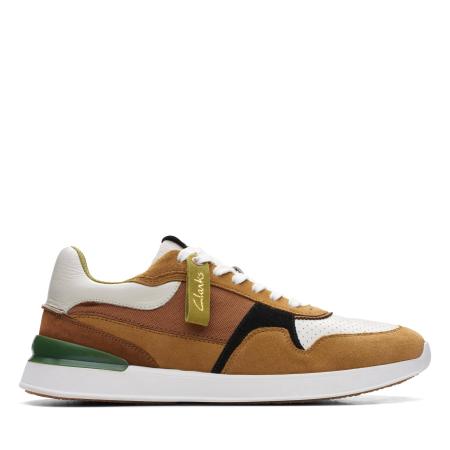 Мужские кроссовки Clarks RaceLite Tor 26164247, коричневые