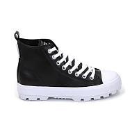 KAYA DSRT B50-3768-02 - Женские высокие кеды British Knights, черные KAYA DSRT B50-3768-02 - Женские высокие кеды British Knights, черные