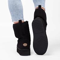 Stingers Stinger Lo Flatform W13190 - Женские полусапоги из овчины (угги) EMU Australia, черные Stingers Stinger Lo Flatform W13190 - Женские полусапоги из овчины (угги) EMU Australia, черные