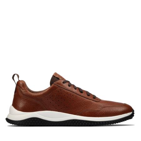 Мужские кроссовки Clarks Puxton Lace 26157828, коричневые