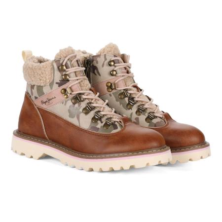 Детские ботинки Pepe Jeans London LEIA K2 GIRL PGS50188, коричневые
