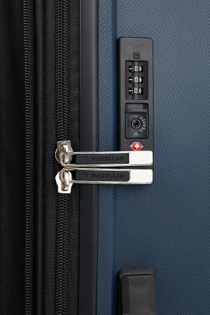 Чемодан 4-х колесный Magellan VOCIERMAG4BLUL, темно-синий